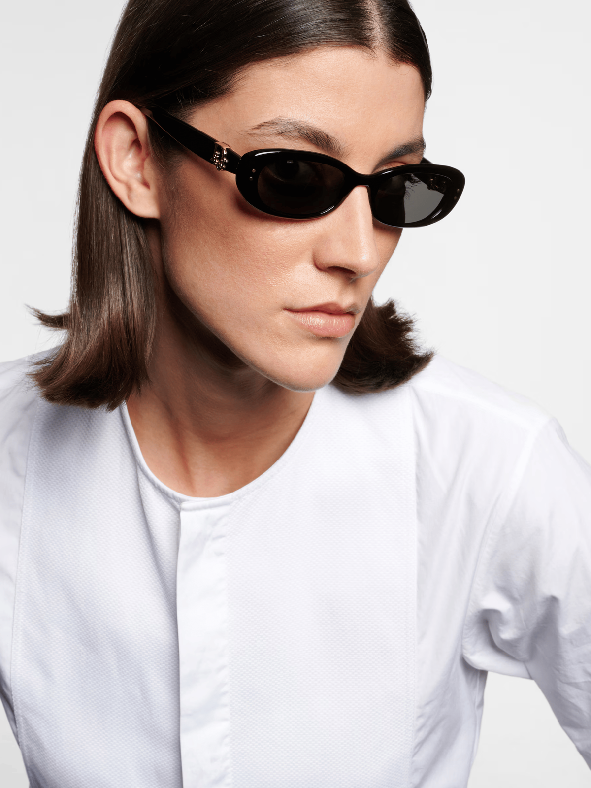 DIOR CD40242I OBLIQUE B1I Oval Sunglasses