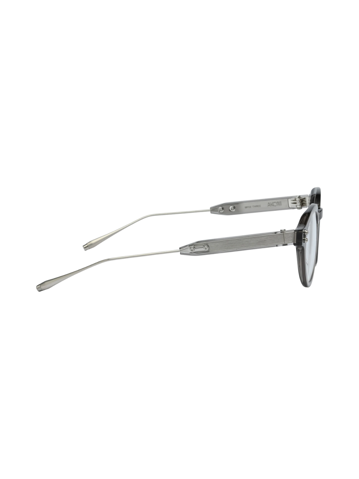 AKONI WISE THREE Square Optical Frames - Side View