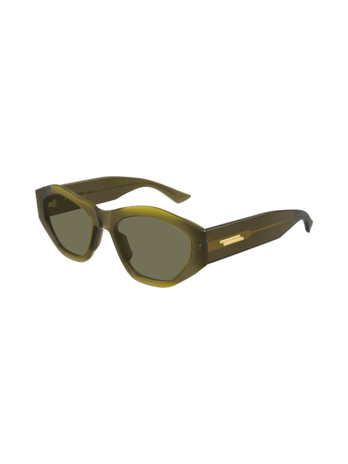 Bottega Veneta 1408 Geometric Sunglasses - Side View