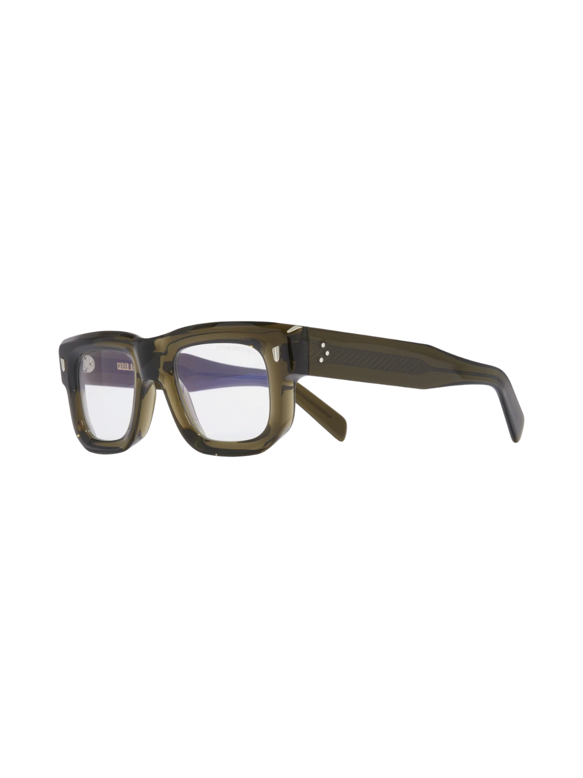 Cutler and Gross 1402 Optical Frames - Side View