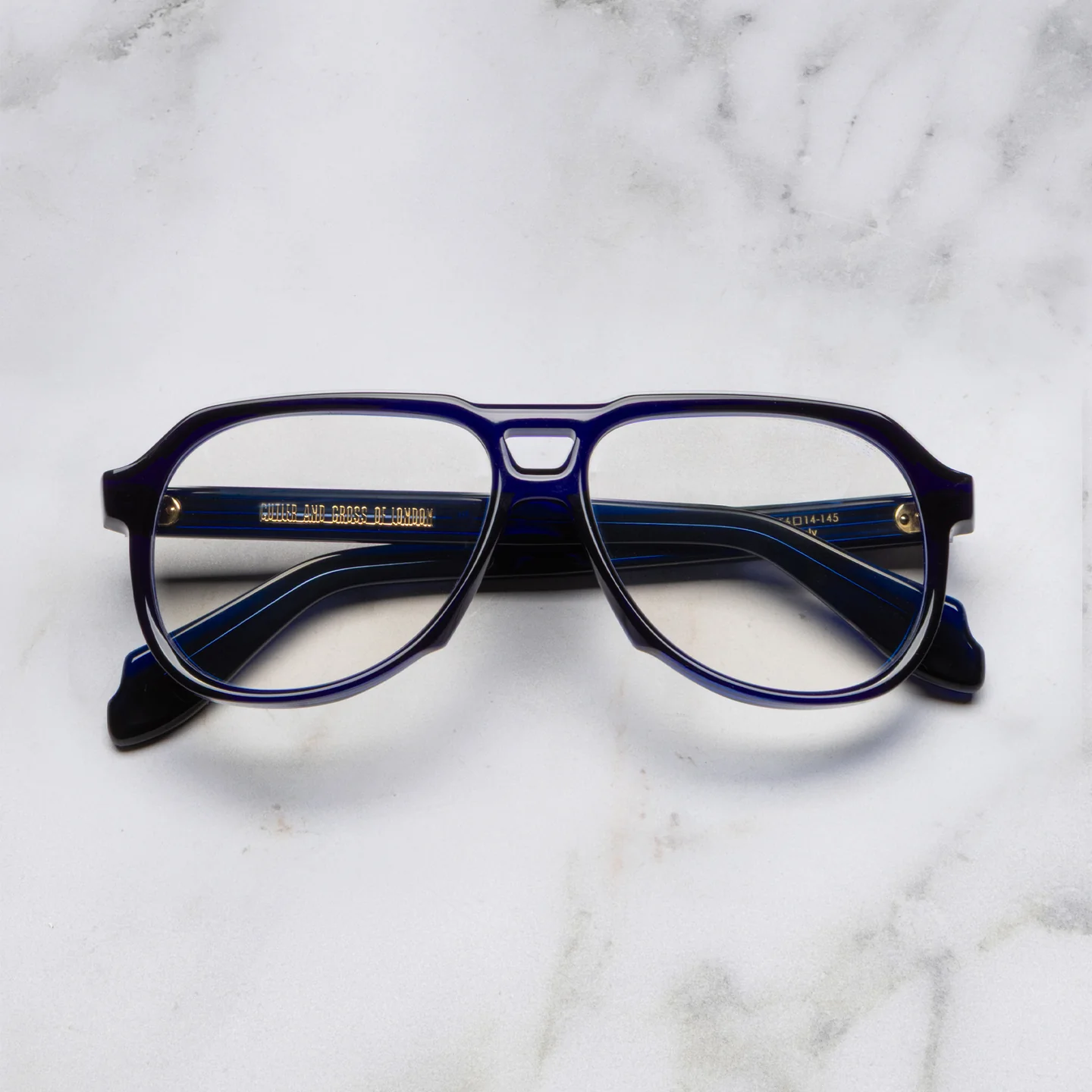 Cutler and Gross 9782 Aviator Optical Frames - Detail View
