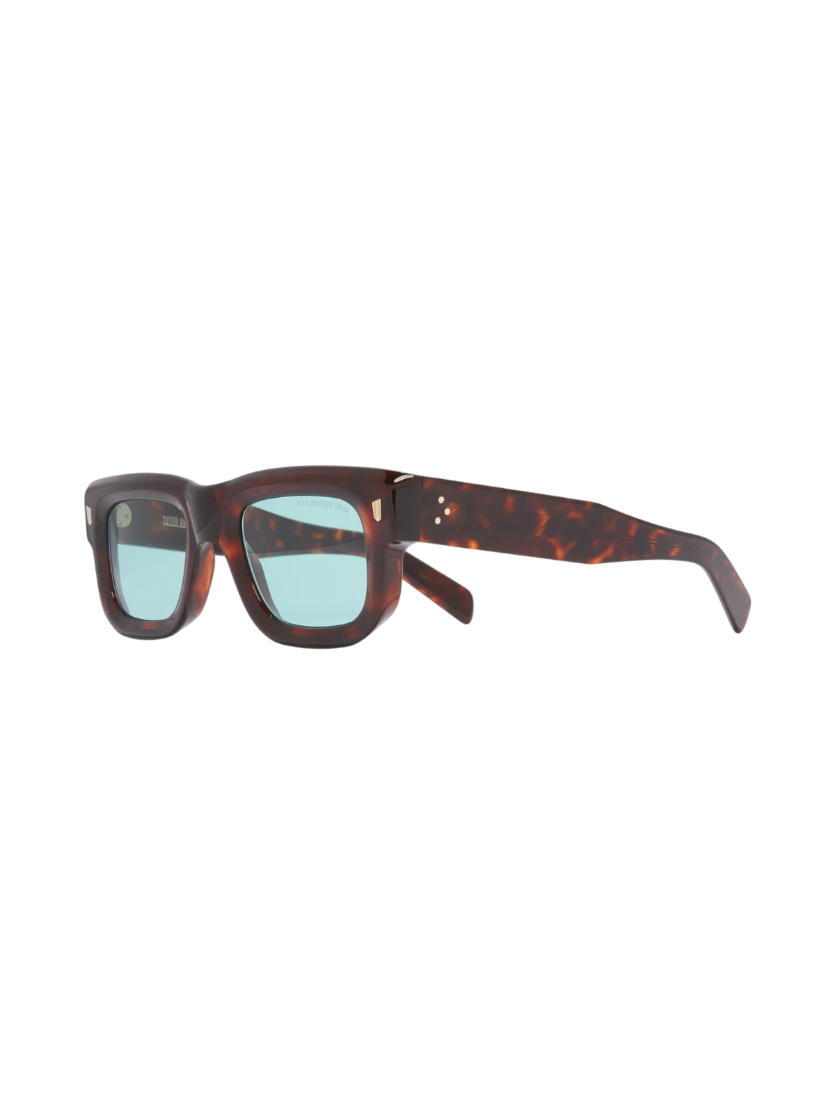 Cutler and Gross 1402 Square Sunglasses - Side View