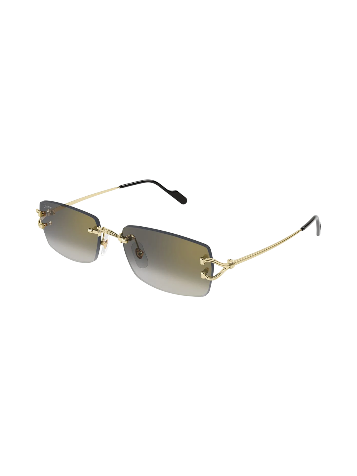 Cartier CT0550S Décor C Rectangle Sunglasses - Side View