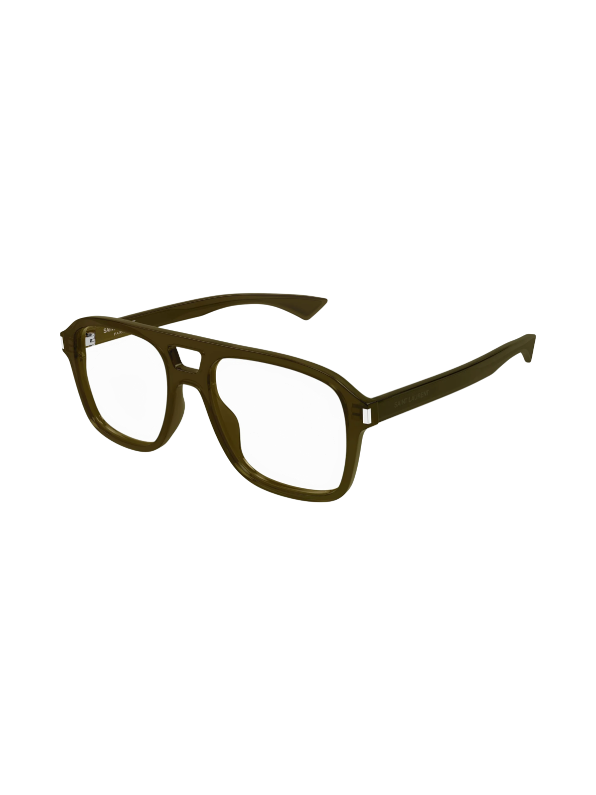 Saint Laurent SL 881 Aviator Optical Frames - Green - Side View
