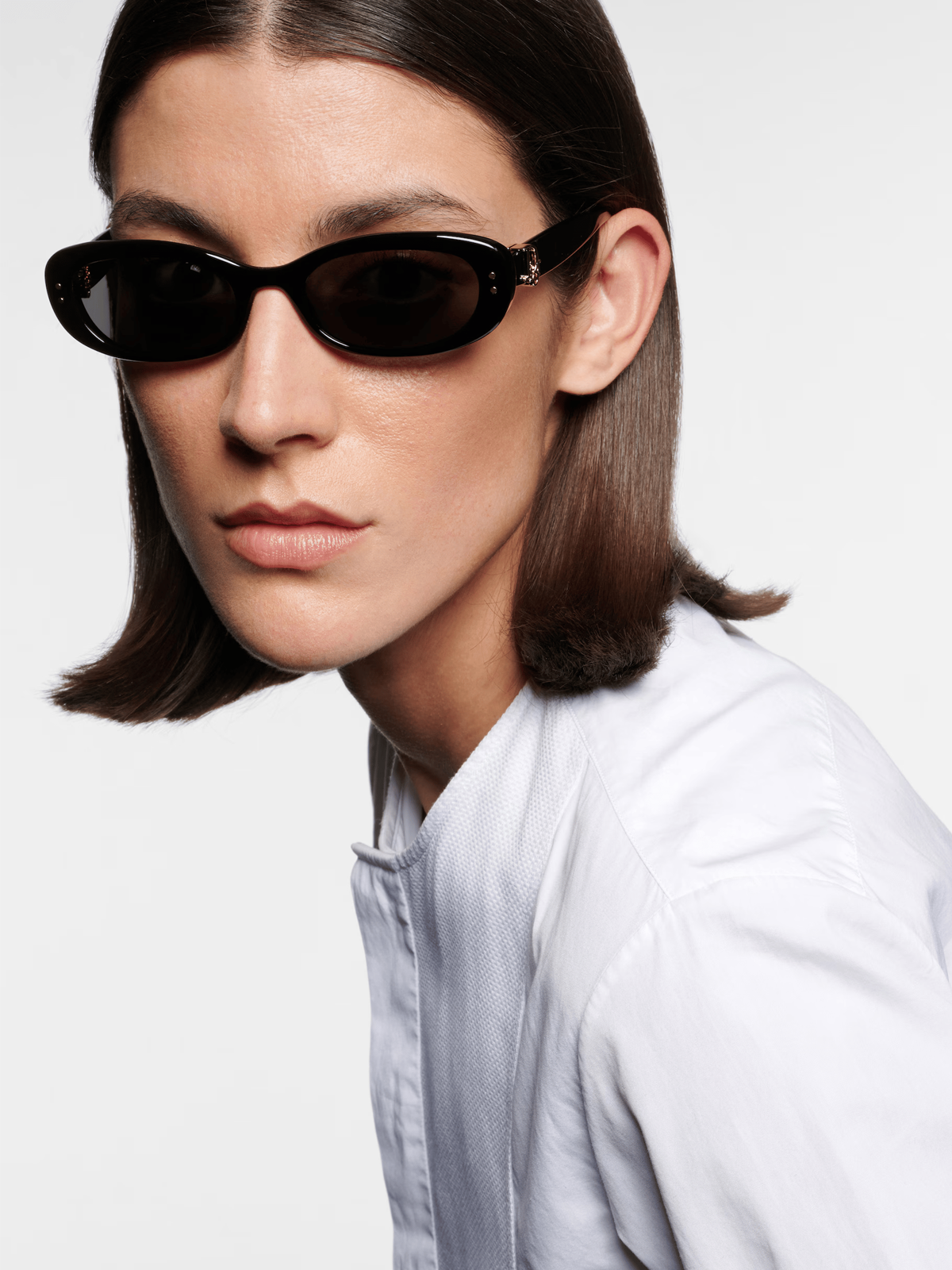 DIOR CD40242I OBLIQUE B1I Oval Sunglasses