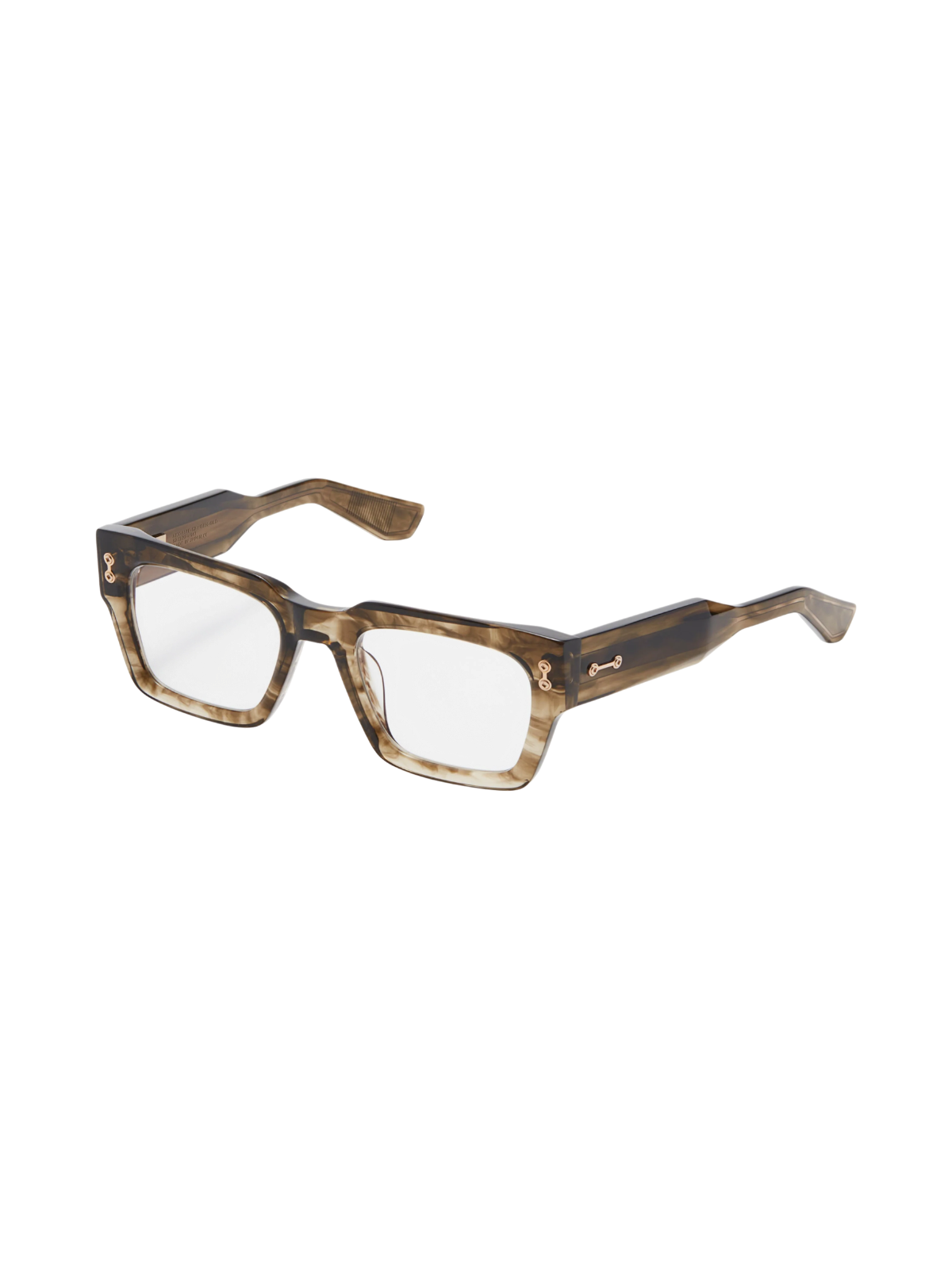 AKONI COSMO Square Optical Frames - Side View
