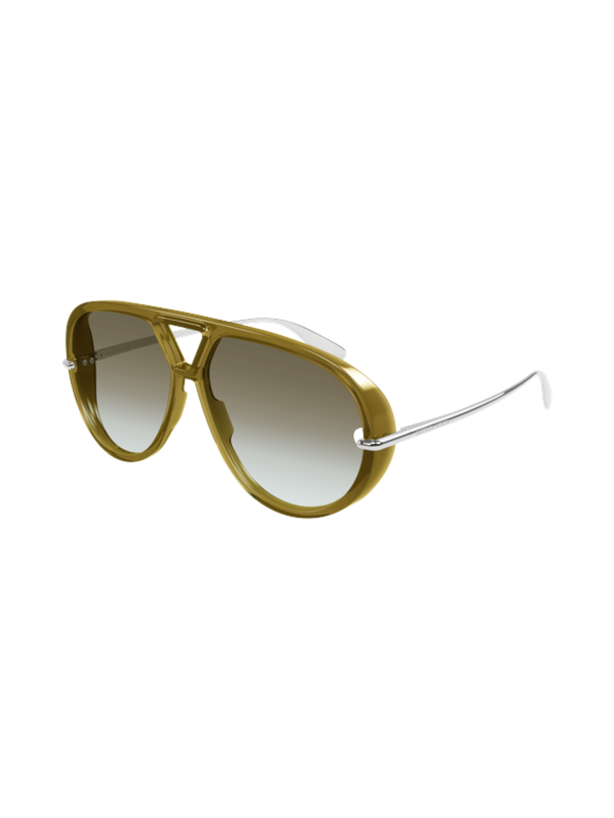 Bottega Veneta 1274 Aviator Sunglasses - Side View