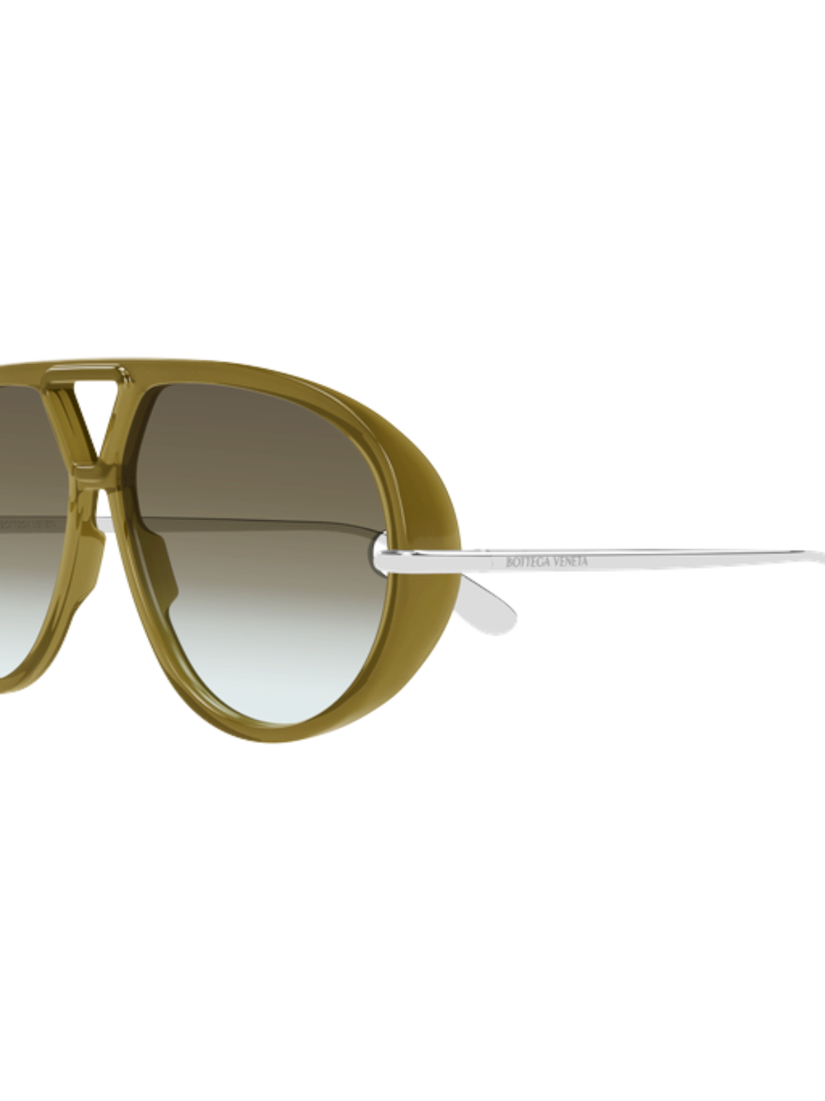 Bottega Veneta 1274 Aviator Sunglasses - Detail View