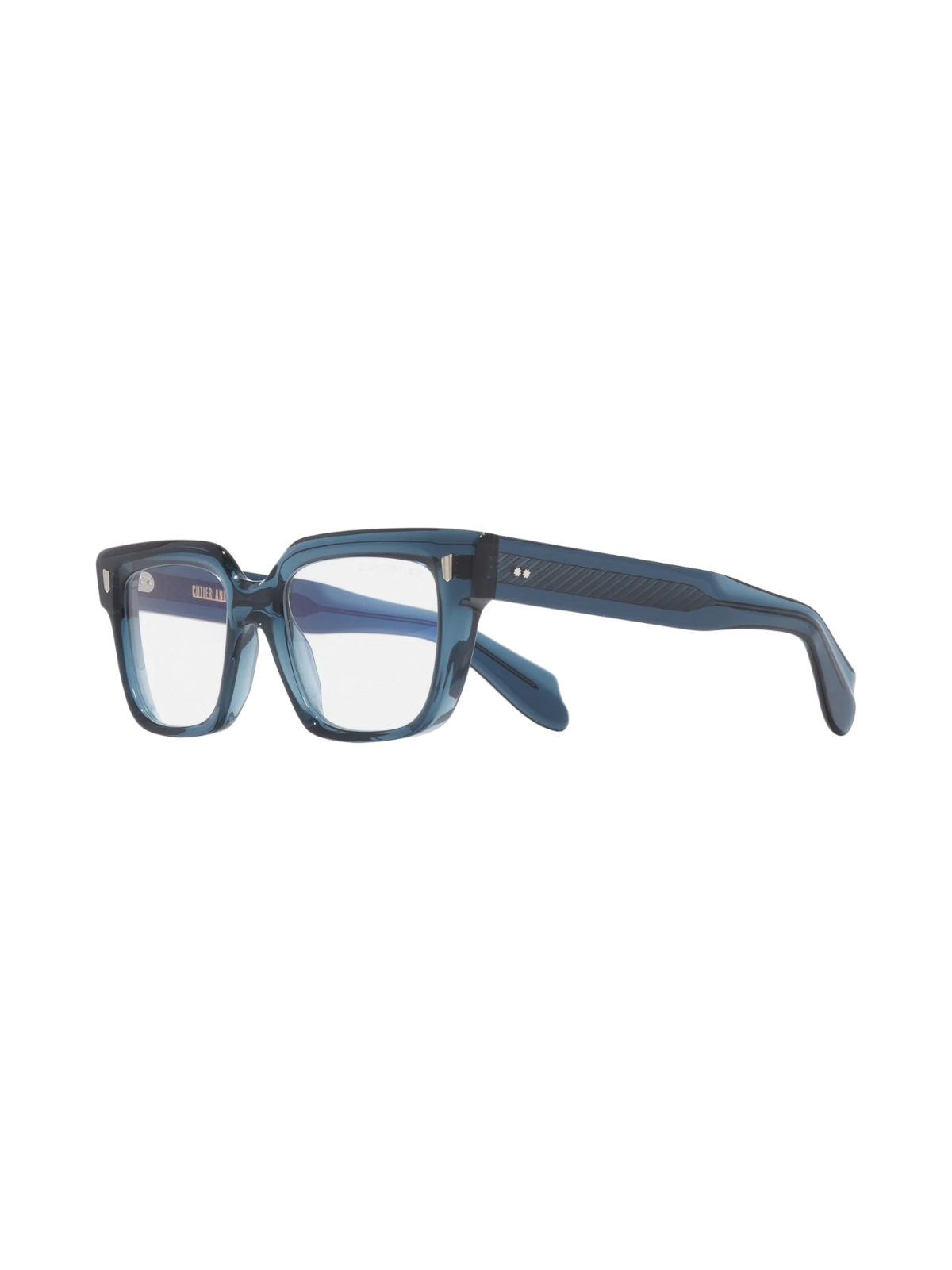 Cutler and Gross 9347 Square Optical Frames - Side View