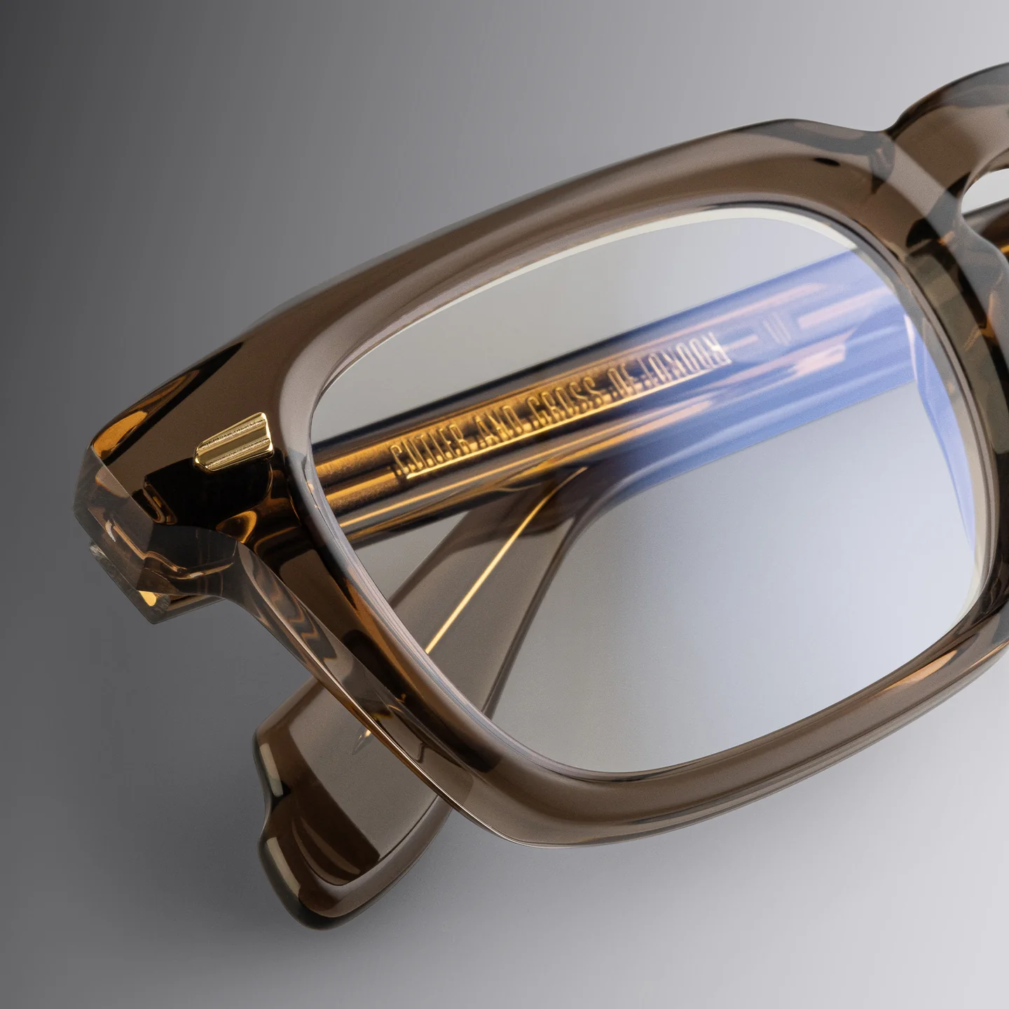 Cutler and Gross 1416 Panthos Optical Frames - Detail View