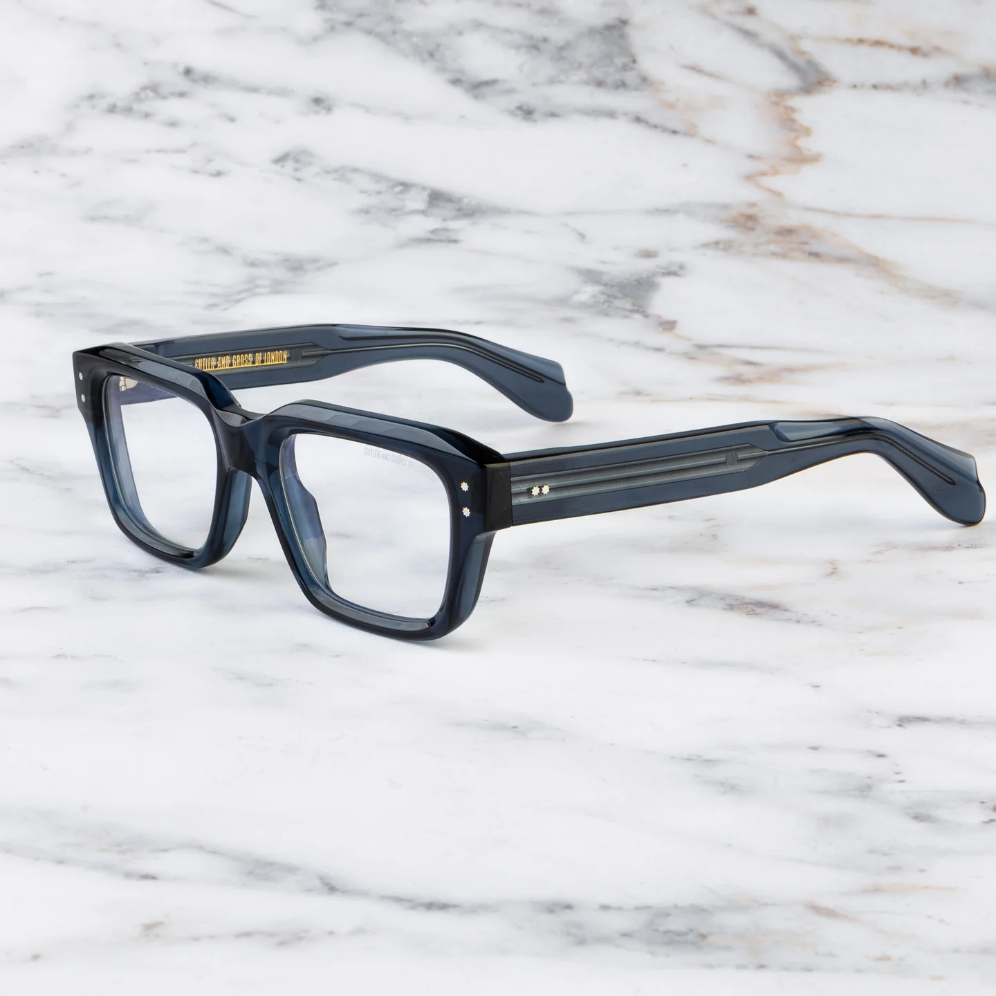 Cutler and Gross 1432 Square Optical Frames - Detail View