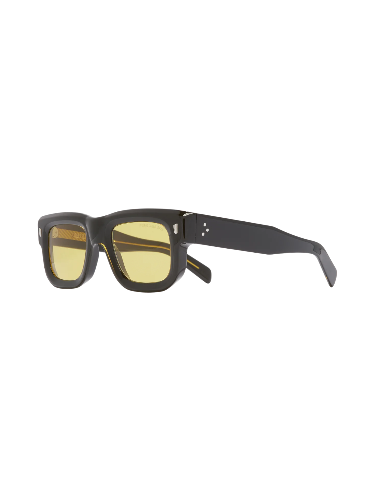 Cutler and Gross 1402 Aviator Sunglasses - Side View