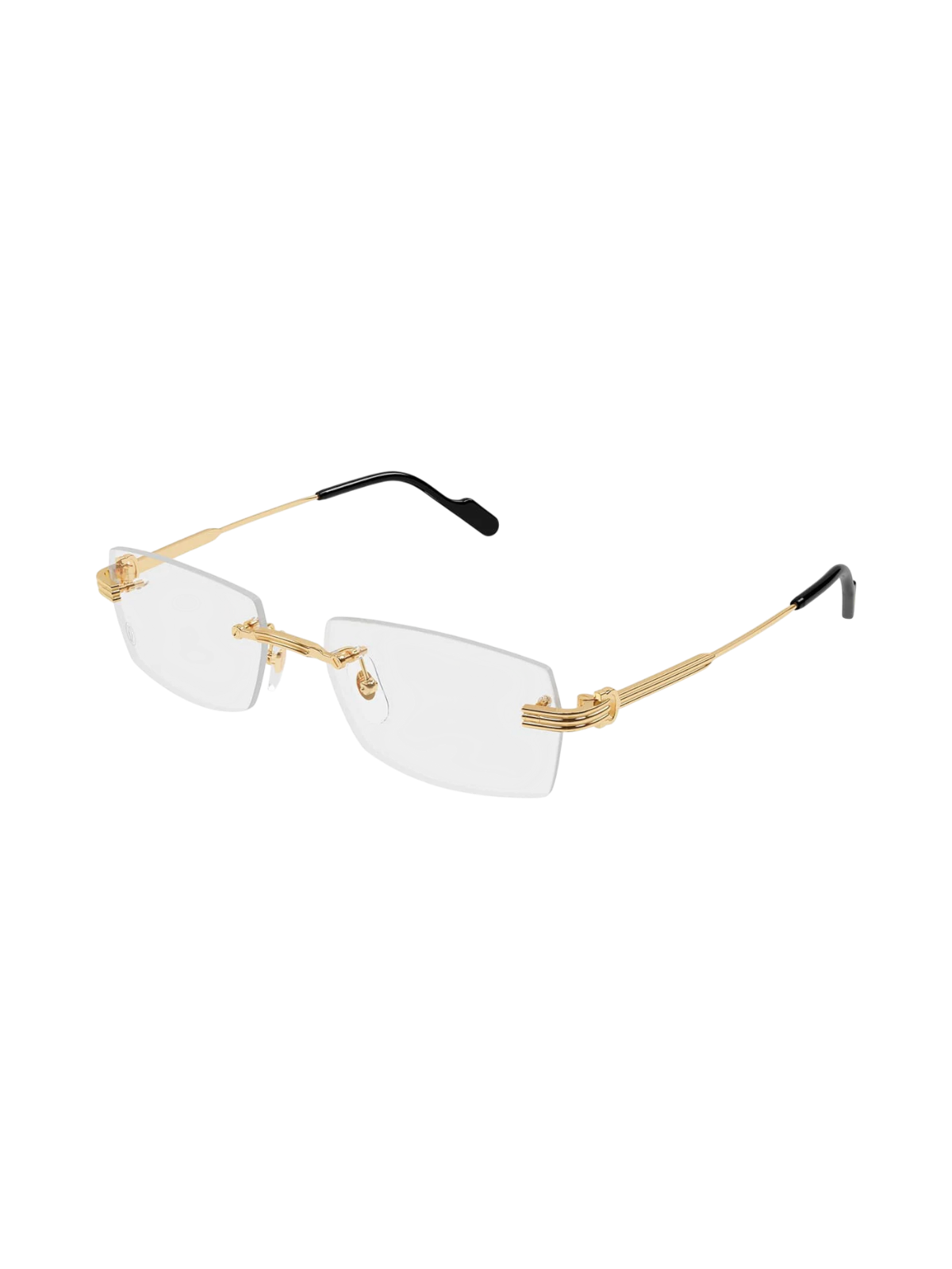 Cartier 0578O Rectangle Optical Frames - Side View