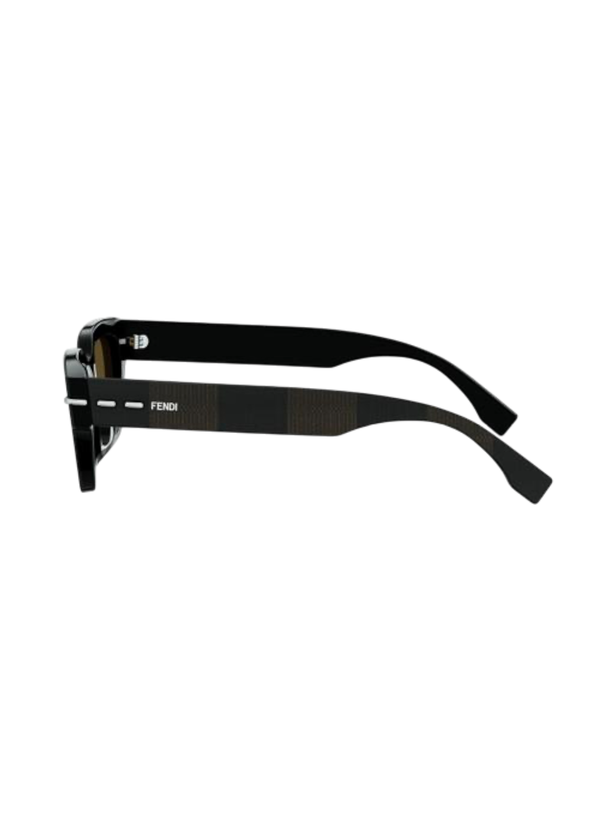 FENDI FE40191I Selleria Square Sunglasses - Detail View