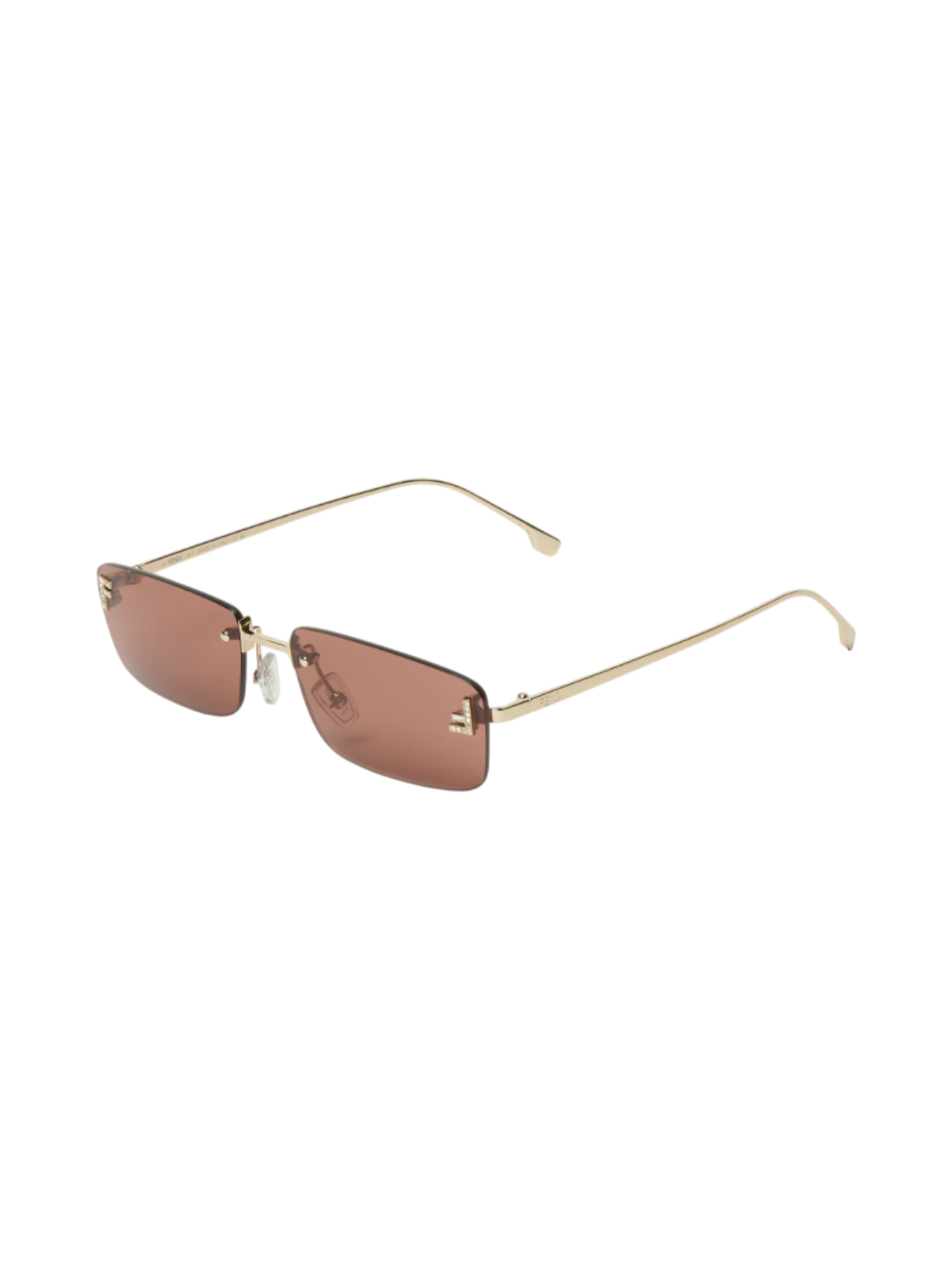 FENDI FE4172US Crystal Square Sunglasses - Side View