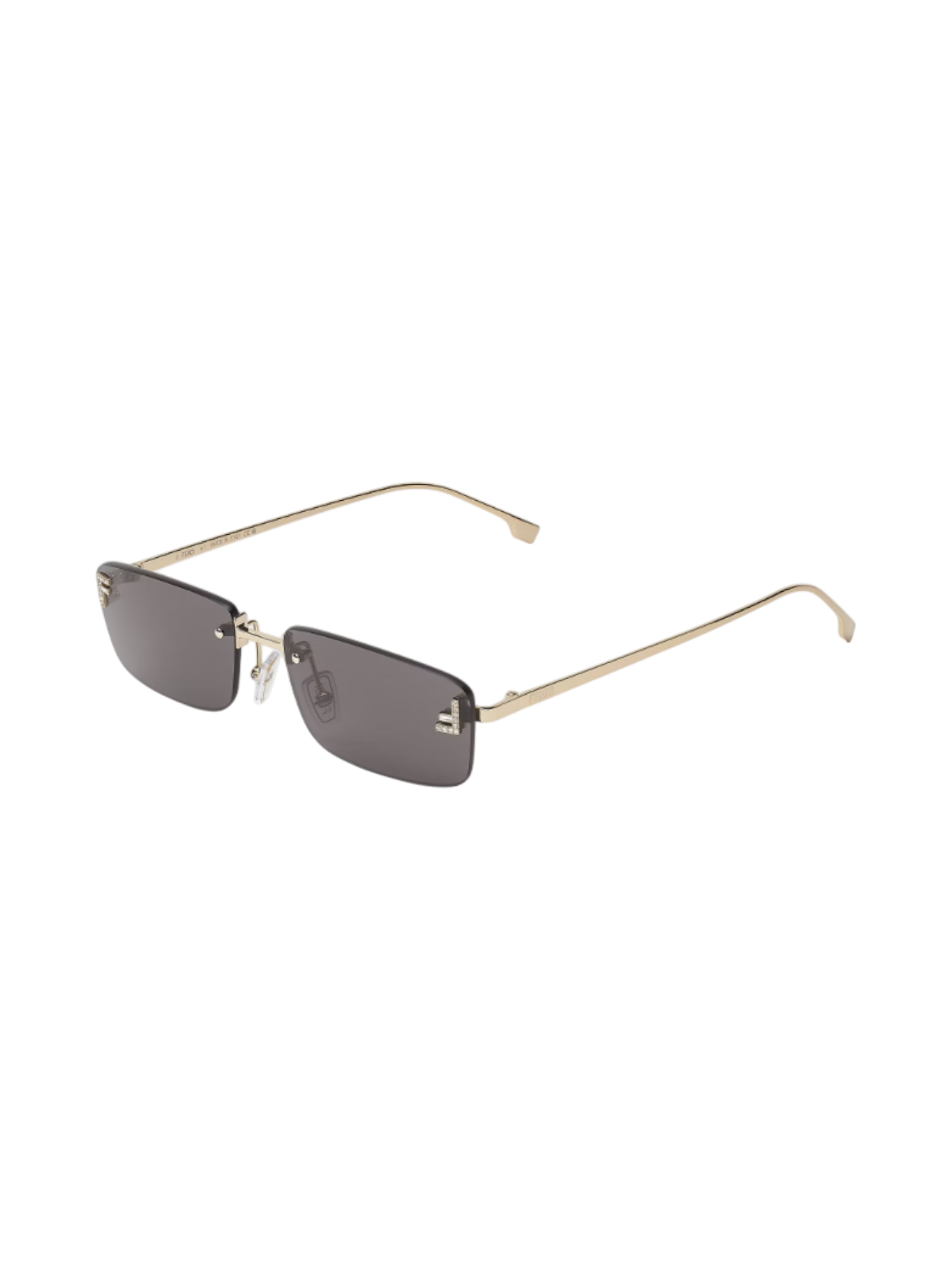 FENDI FE4172US Crystal Square Sunglasses - Side View