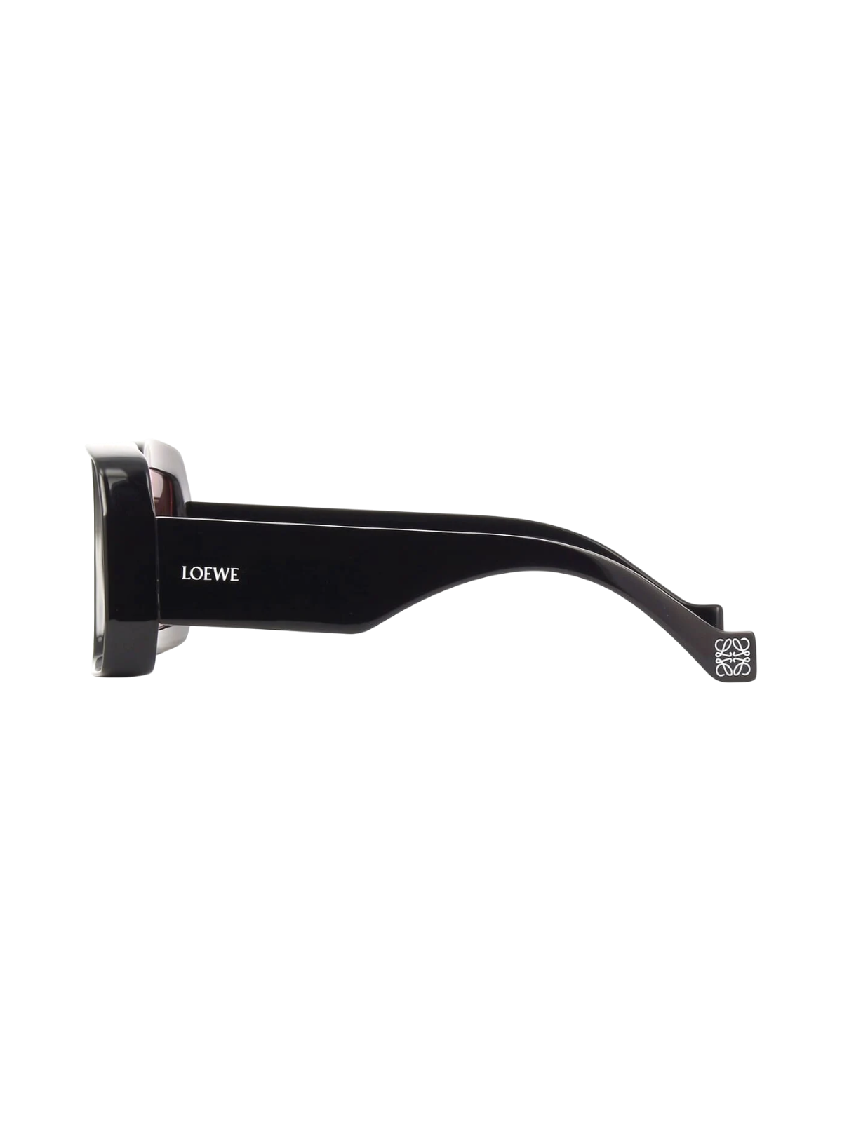 LOEWE LW40064 Square Sunglasses - Detail View